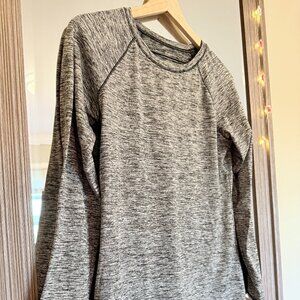 ClimateRight by Cuddl Duds Heathered Long-Sleeve Base Layer – Size M